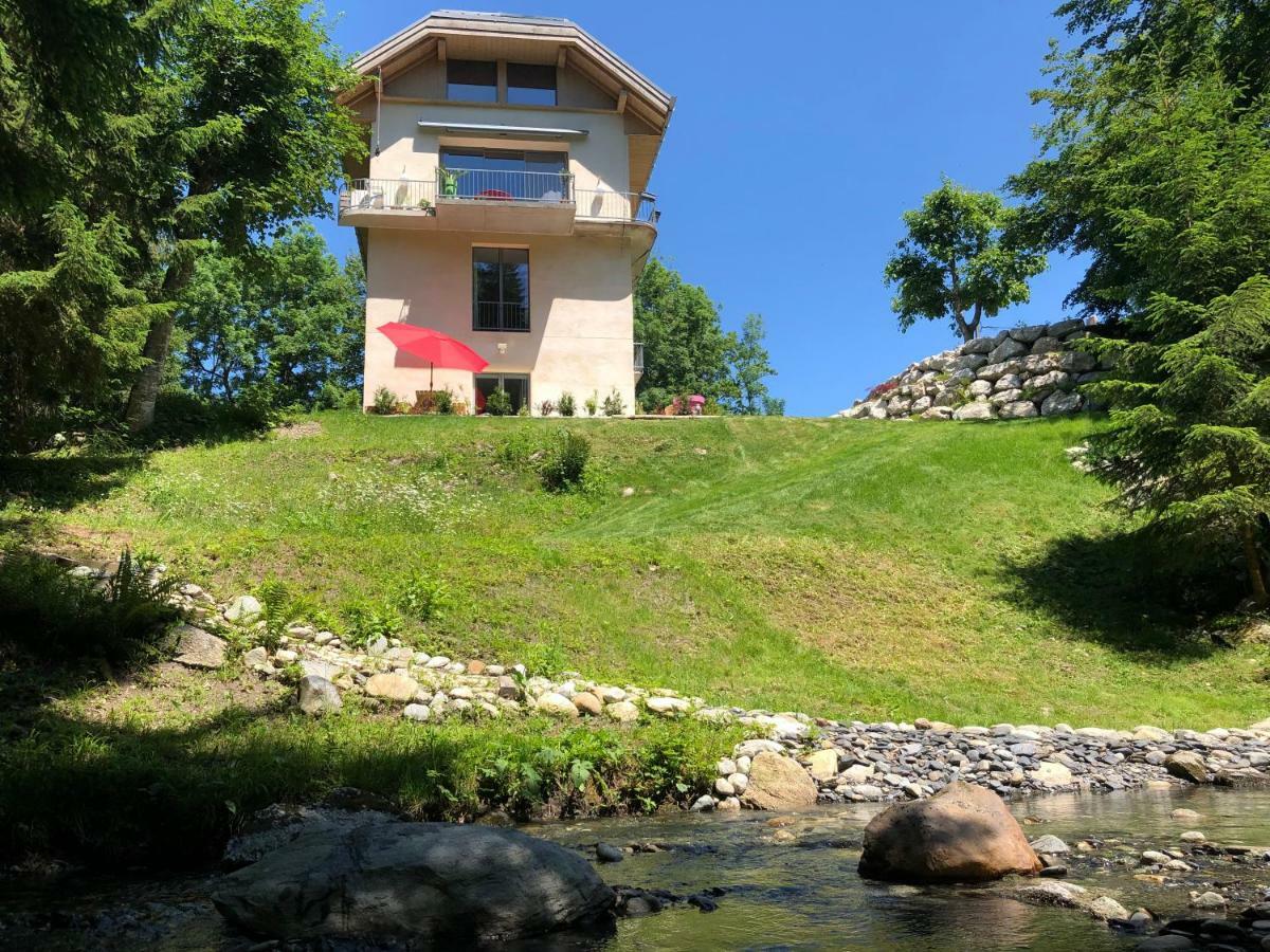 Villa Le Moulin Des Olirics Sallanches Exterior foto